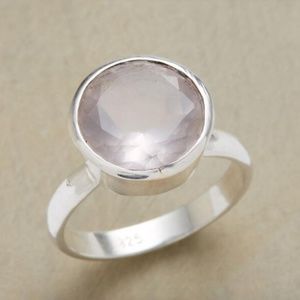 Sundance Starburst Rose Quartz Ring